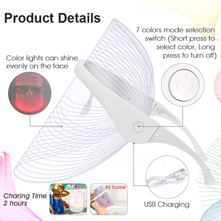 LED-Light Facial Therapy Mask